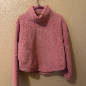 All in Motion Women's Pink Cowl Neck Sweater